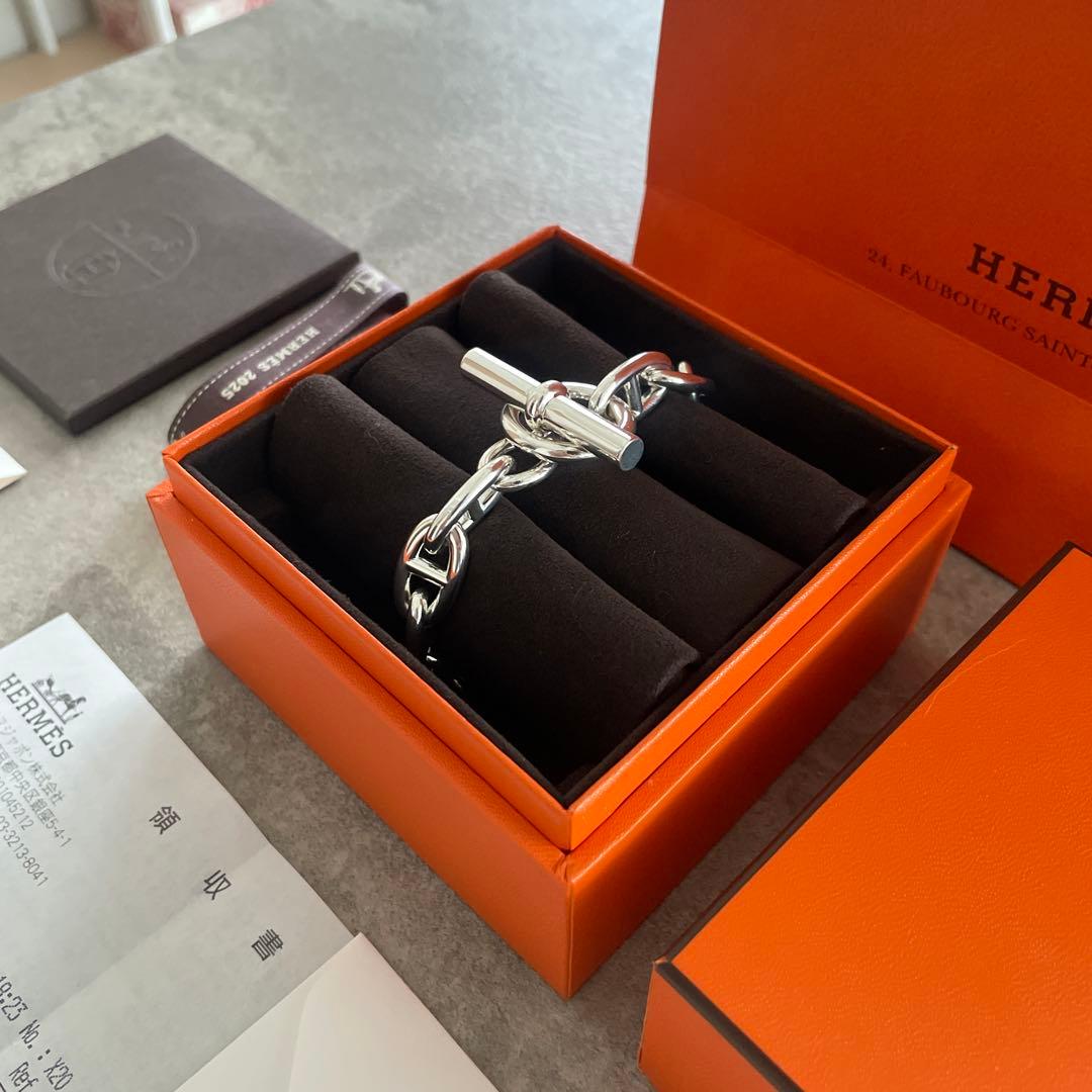 ★新品未使用★ セール中❗️エルメス シェーヌダンクル GM 13コマ　領収書あり