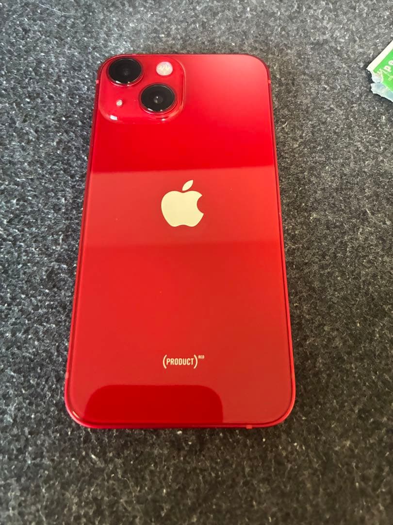 iPhone13mini レッド 128GB バッテリー85%