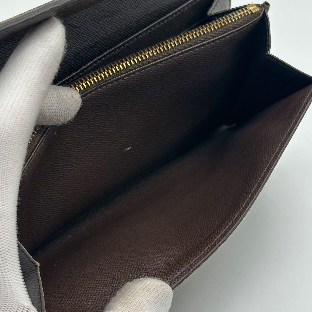 ルイヴィトン ポルトフォイユ サラ ダミエ 二つ折り 長財布