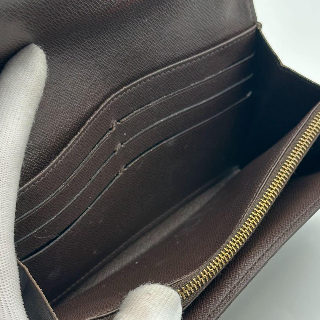 ルイヴィトン ポルトフォイユ サラ ダミエ 二つ折り 長財布