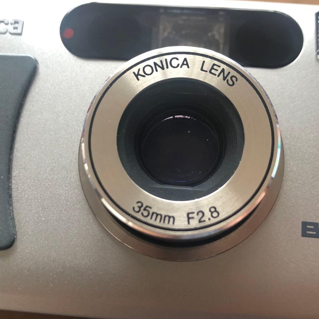 フィルムカメラ Konica Bigmini F 難あり コンパクトフィルム