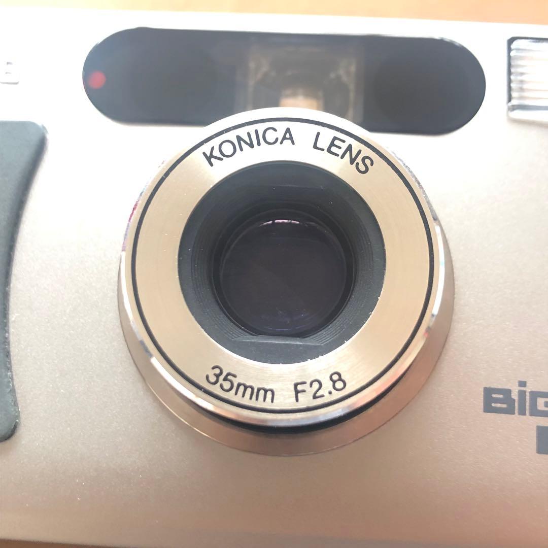 フィルムカメラ Konica Bigmini F 難あり コンパクトフィルム