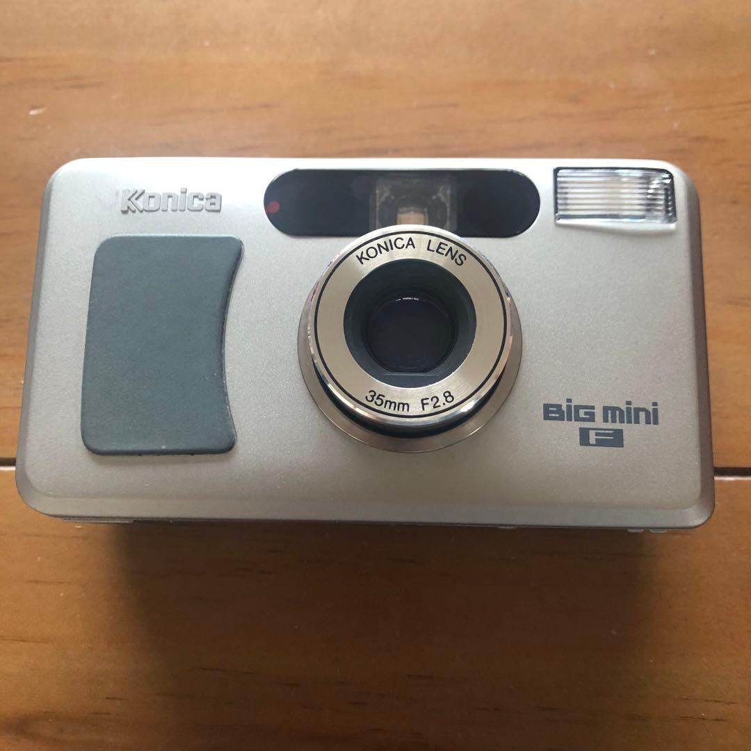 フィルムカメラ Konica Bigmini F 難あり コンパクトフィルム