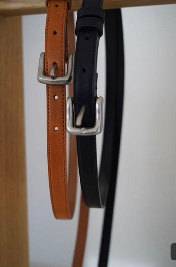 ETRÉ TOKYO 牛革ベルト　ブラック