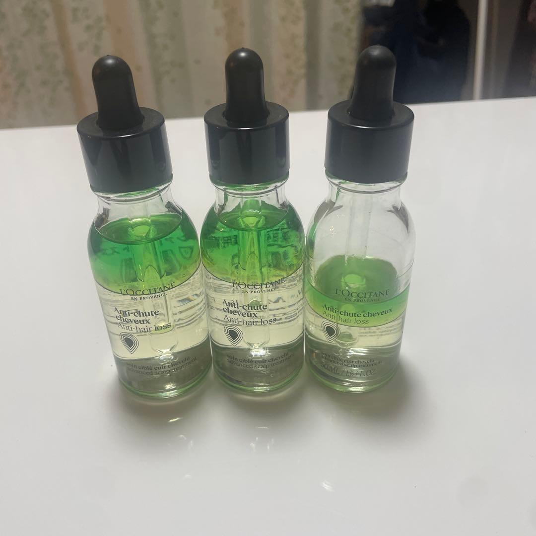 ロクシタン アドバンスト スカルプケア 新品2本＋使いかけ1本　お得です！