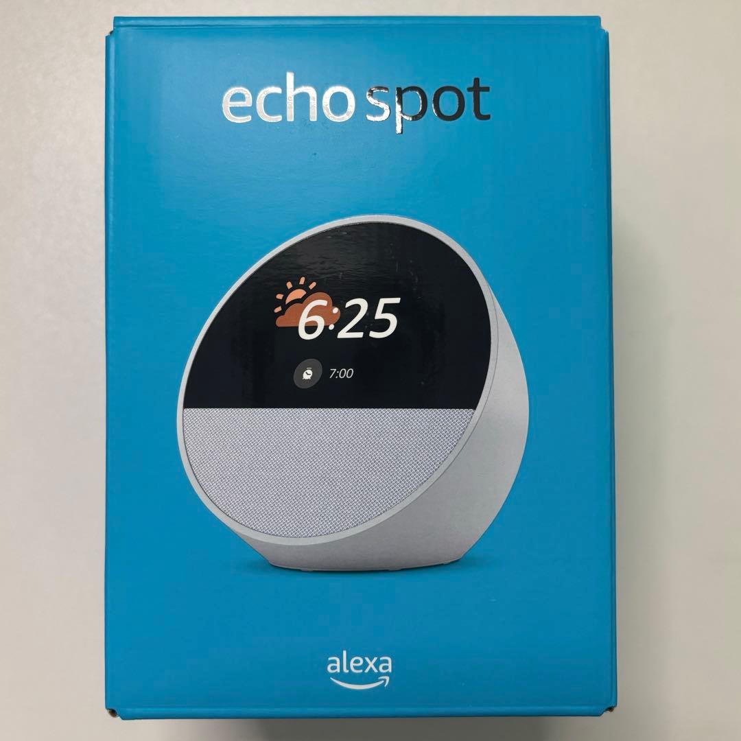 Amazon Echo Spot 2024 ホワイト