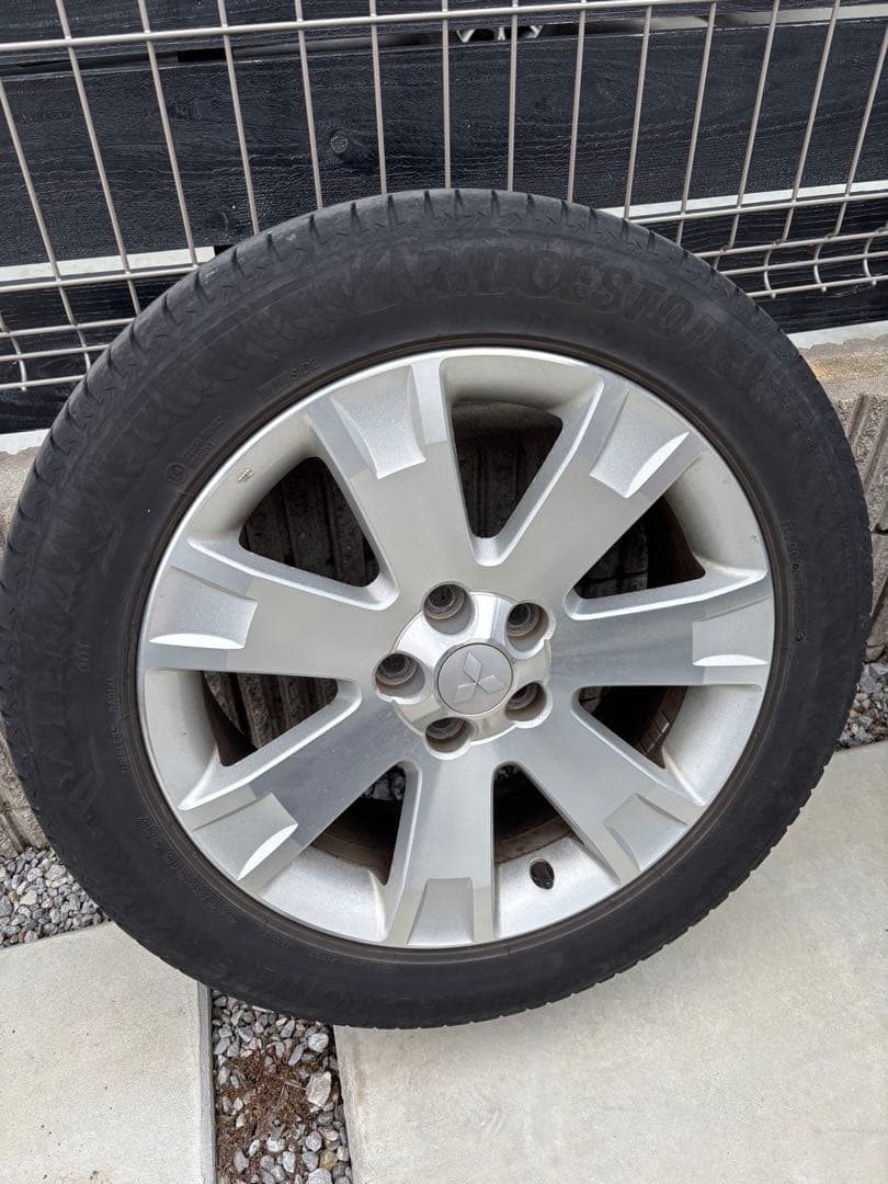 デリカd5 前期　純正ホイール&タイヤ　4本セット