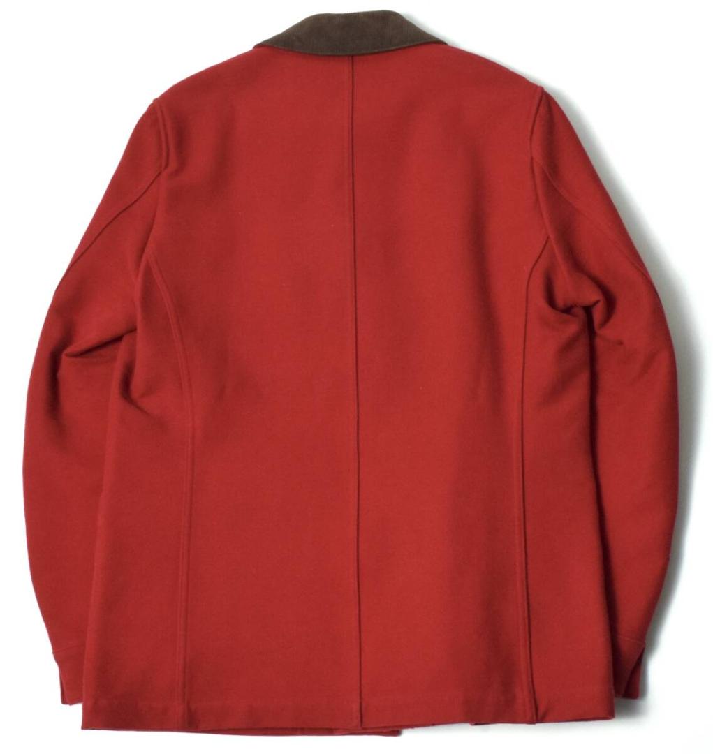 未使用 マッキントッシュ COOKNEY ミリタリー カバーオール 36 レッド