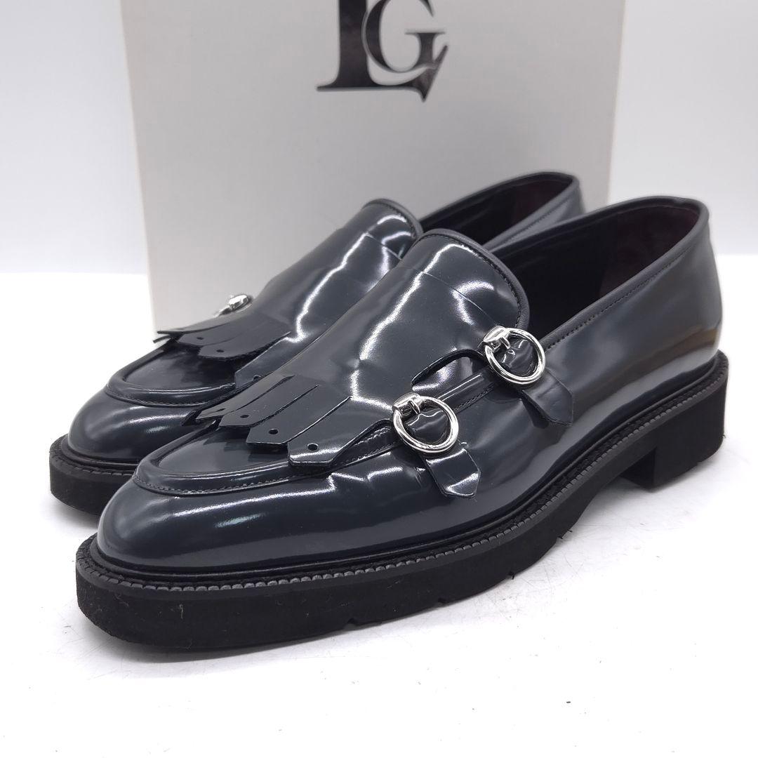 LUCA GROSSI ルカグロッシ ダブル モンクストラップ ローファー