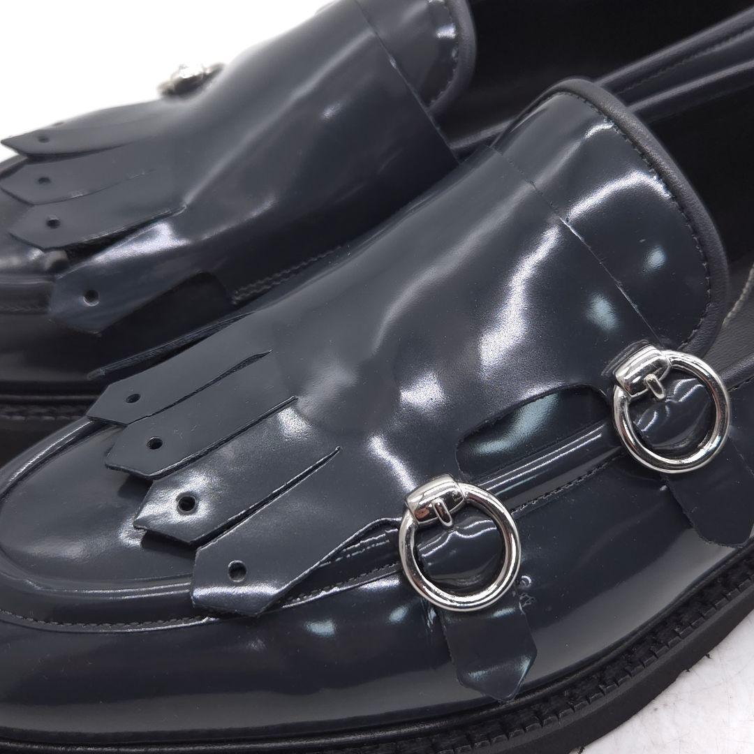 LUCA GROSSI ルカグロッシ ダブル モンクストラップ ローファー