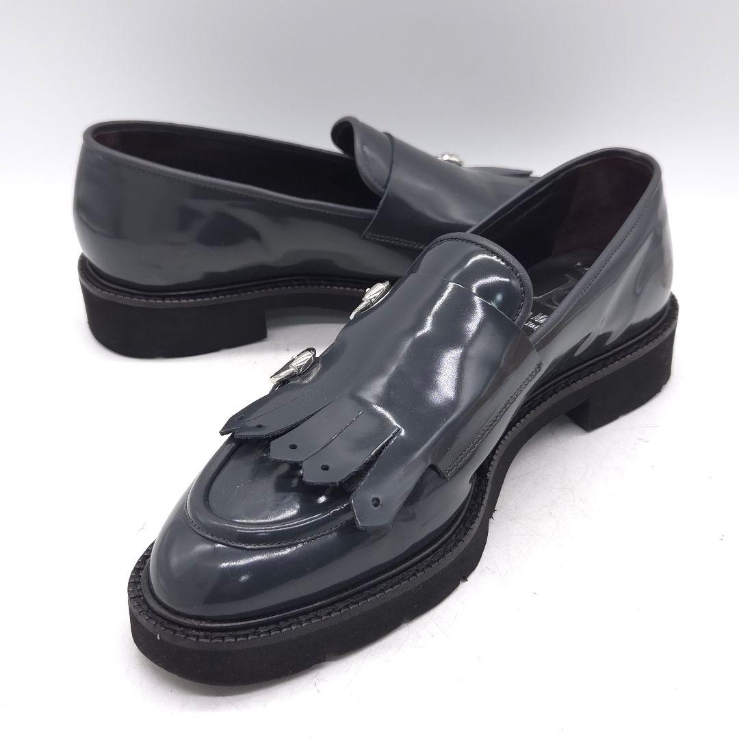 LUCA GROSSI ルカグロッシ ダブル モンクストラップ ローファー