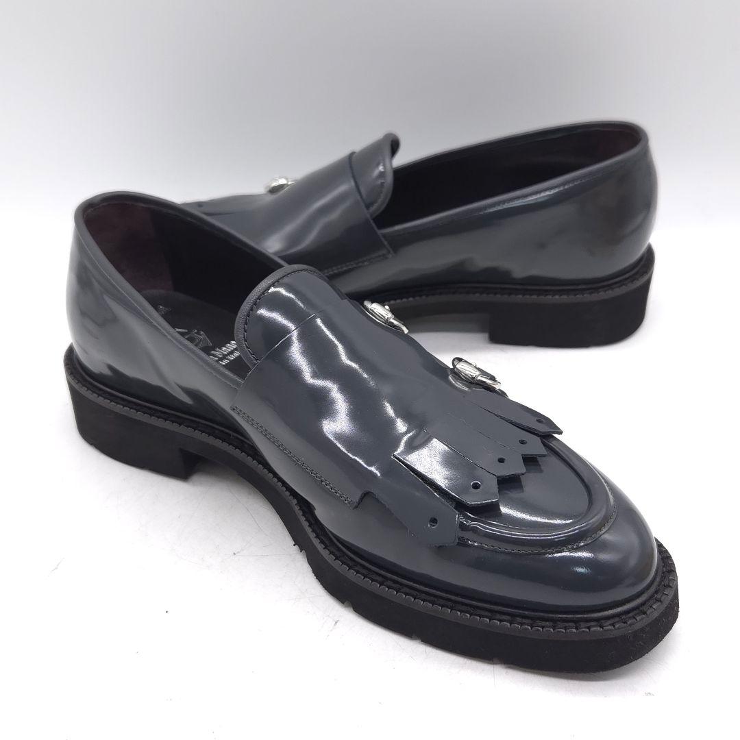 LUCA GROSSI ルカグロッシ ダブル モンクストラップ ローファー