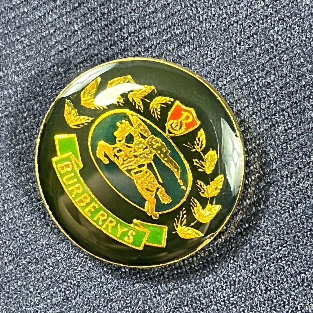 ✨未使用級 バーバリーズ ダブルテーラードジャケット 刻印ボタン カシミヤ