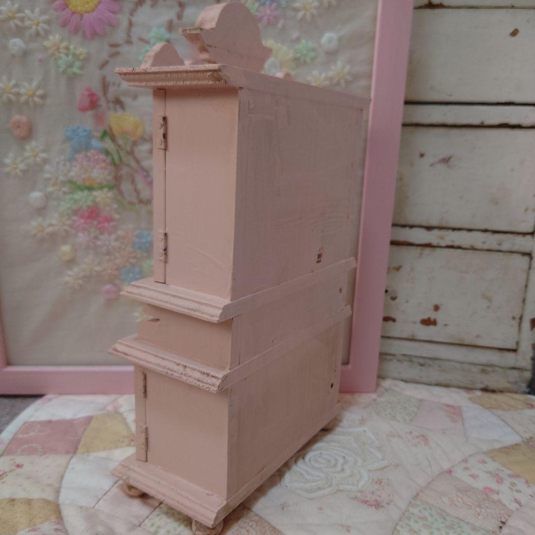 砂漠できなこ！！ヴィンテージ、ドールハウス、ミニチュア、食器棚