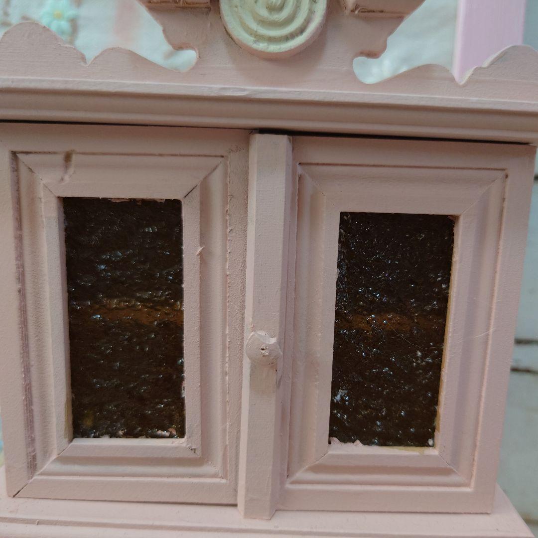 砂漠できなこ！！ヴィンテージ、ドールハウス、ミニチュア、食器棚