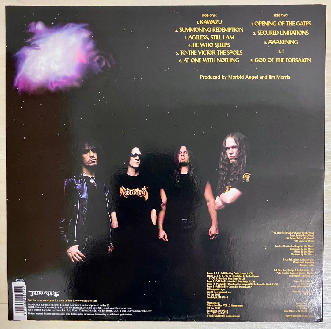 Morbid Angel『Gateways〜』EU ORIGINAL VINYL