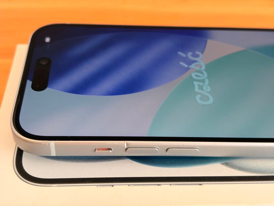 iPhone15 128GB ブルー Apple 本体・充電器セット