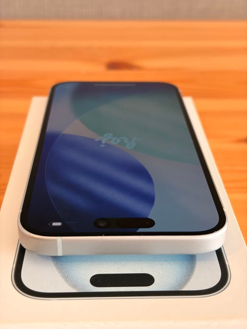 iPhone15 128GB ブルー Apple 本体・充電器セット