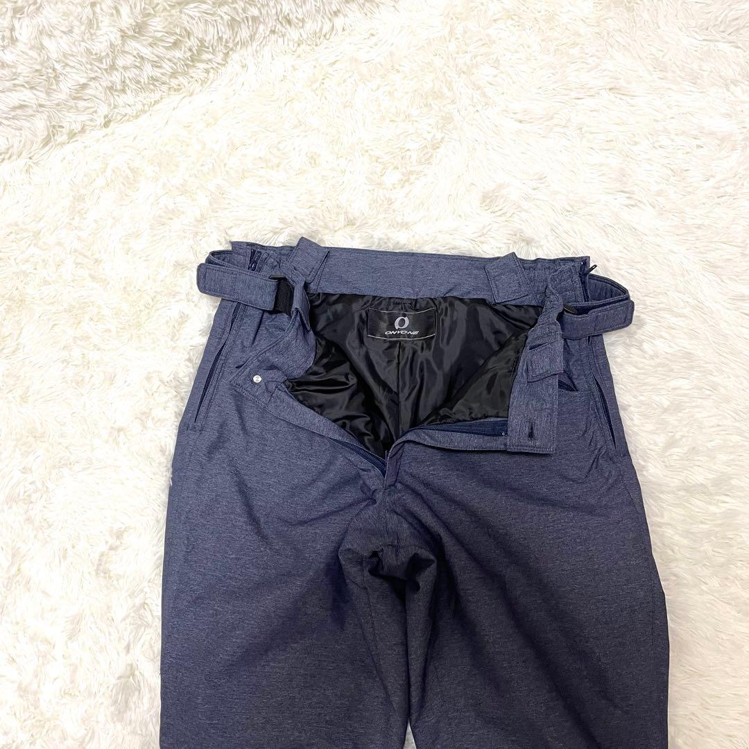 【美品】 オンヨネ 迷彩スキーウェア 上下 中綿 メンズ 2L 180cm