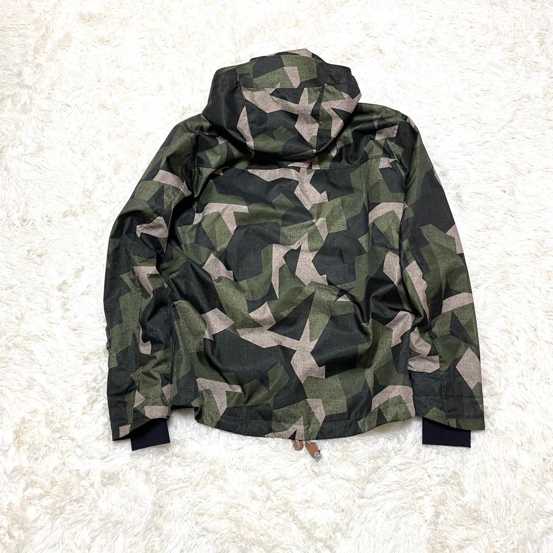 【美品】 オンヨネ 迷彩スキーウェア 上下 中綿 メンズ 2L 180cm