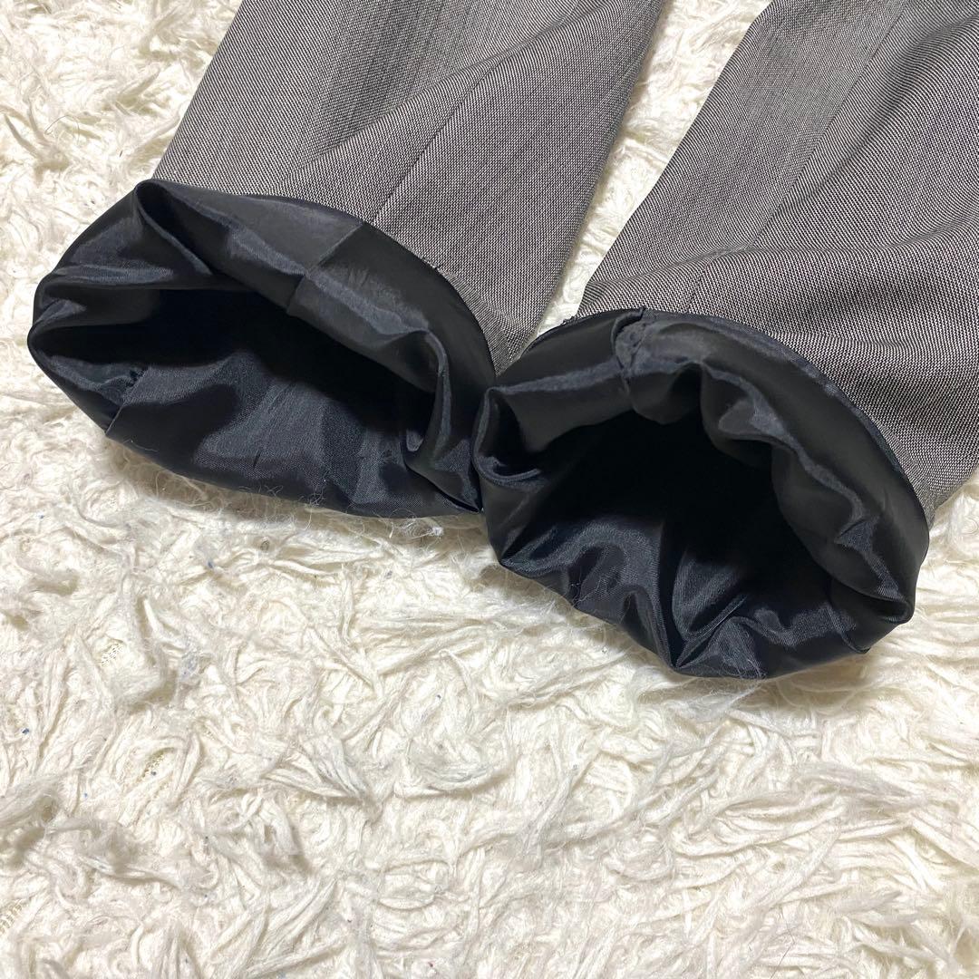 美品✨23区 セットアップ スーツ 大きいサイズ シルク グレー