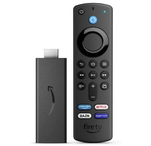 Fire TV Stick - Alexa対応音声認識リモコン(第3世代)付属