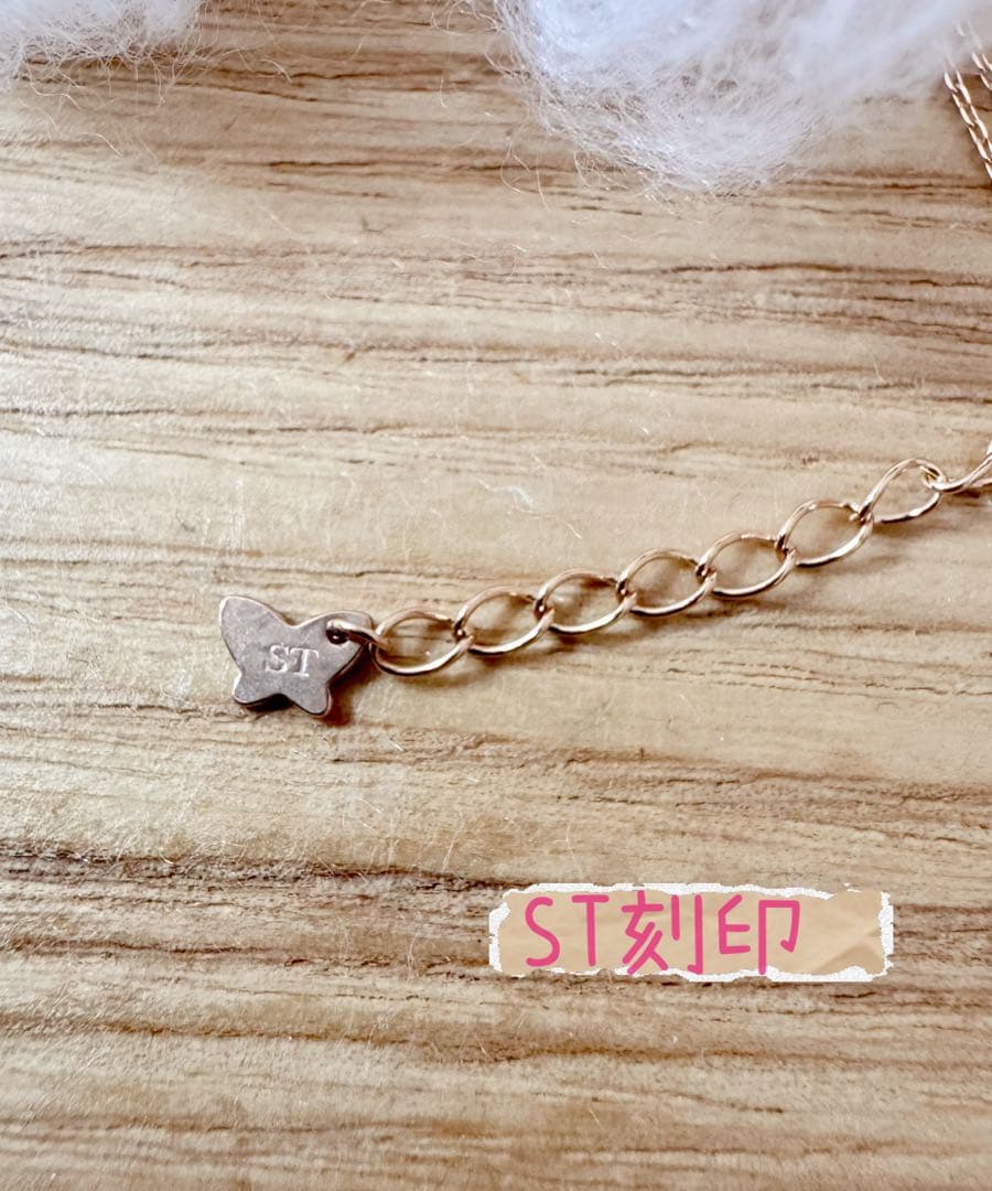 新品★Samantha Tiara K18SPG RQ Dia ハートネックレス