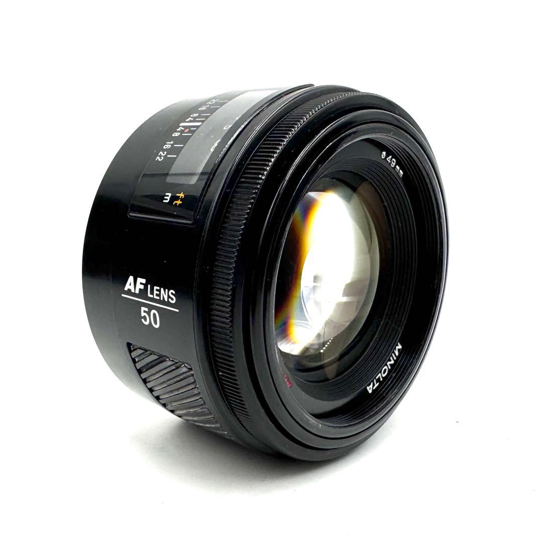 ❁完動品❁MINOLTA ミノルタ AF 50mm F1.4 単焦点レンズ