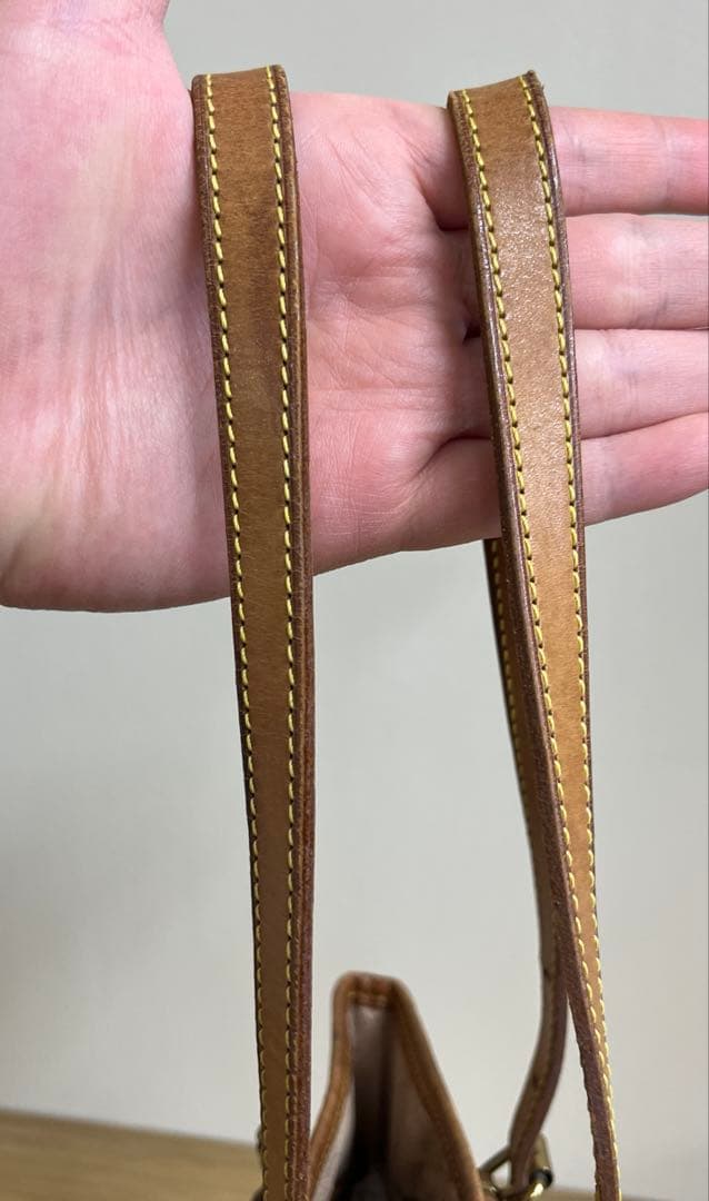 ルイヴィトン　モノグラム　M42238 バケットPM バケツ小　ポーチ無