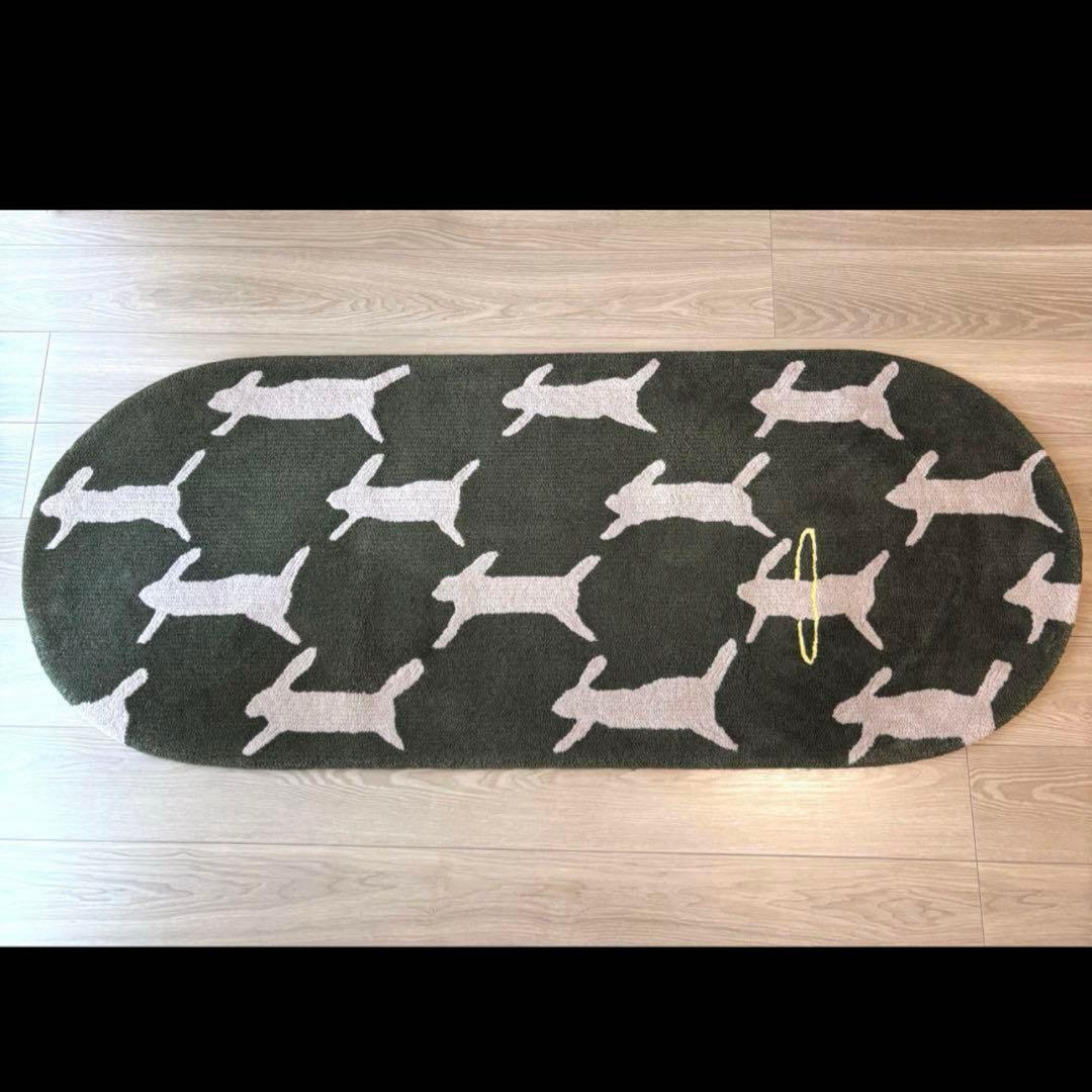 ミナペルホネン　runrunrun　ランランラン　ラグマット　北欧　完売品