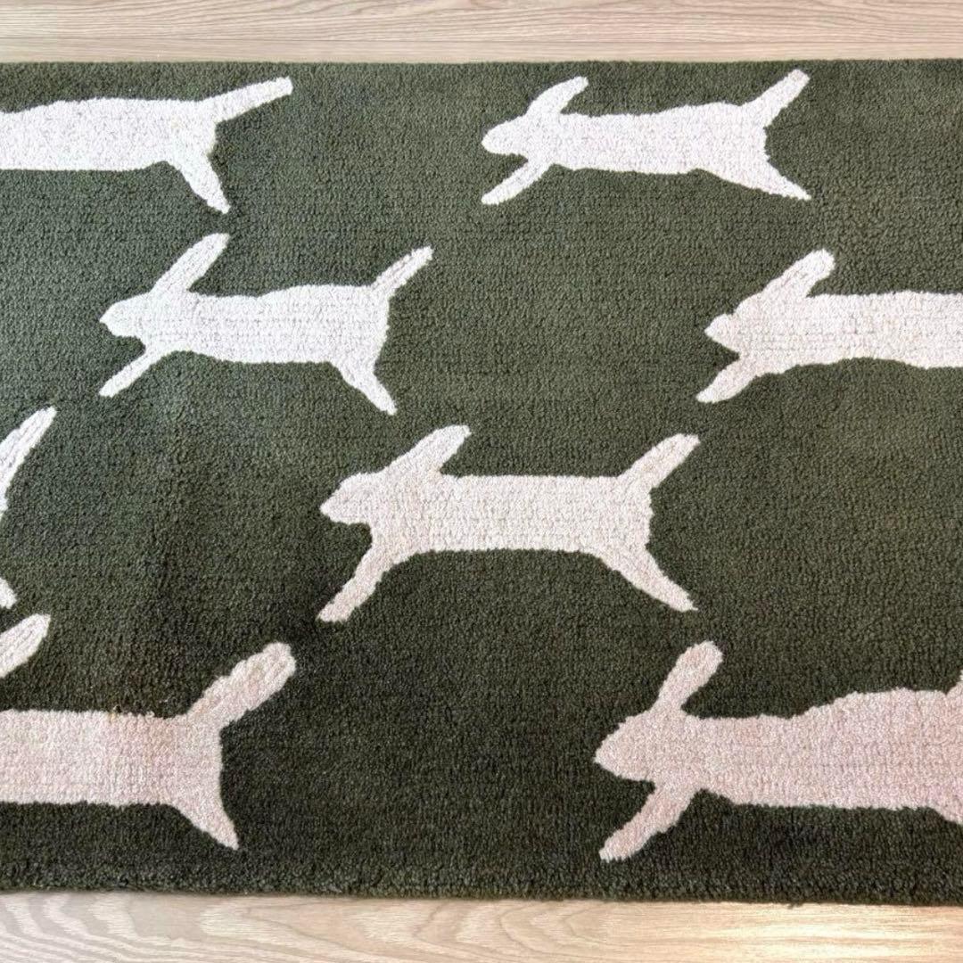 ミナペルホネン　runrunrun　ランランラン　ラグマット　北欧　完売品