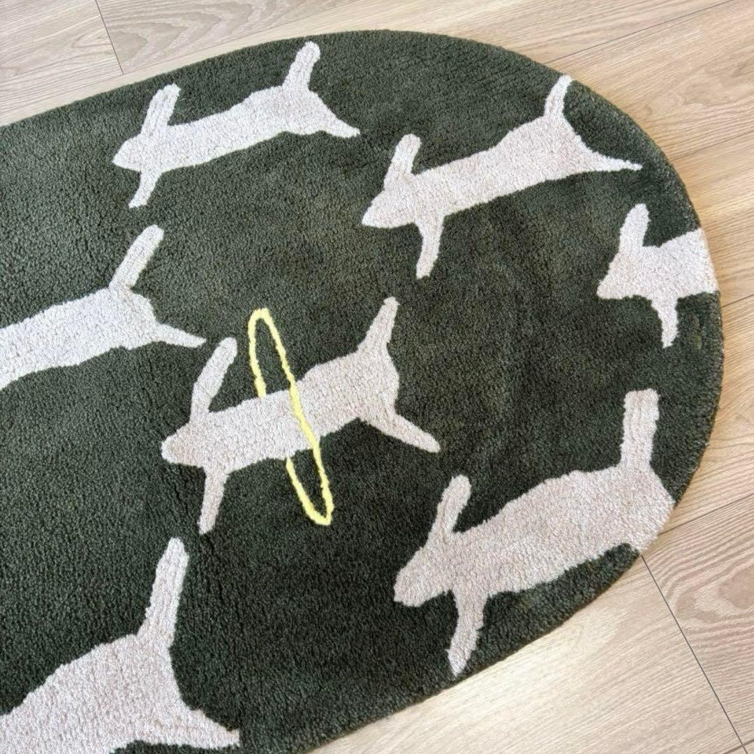 ミナペルホネン　runrunrun　ランランラン　ラグマット　北欧　完売品