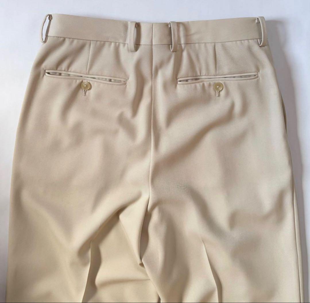 AURALEE ライトウール マックス ギャバジン 2タック スラックス