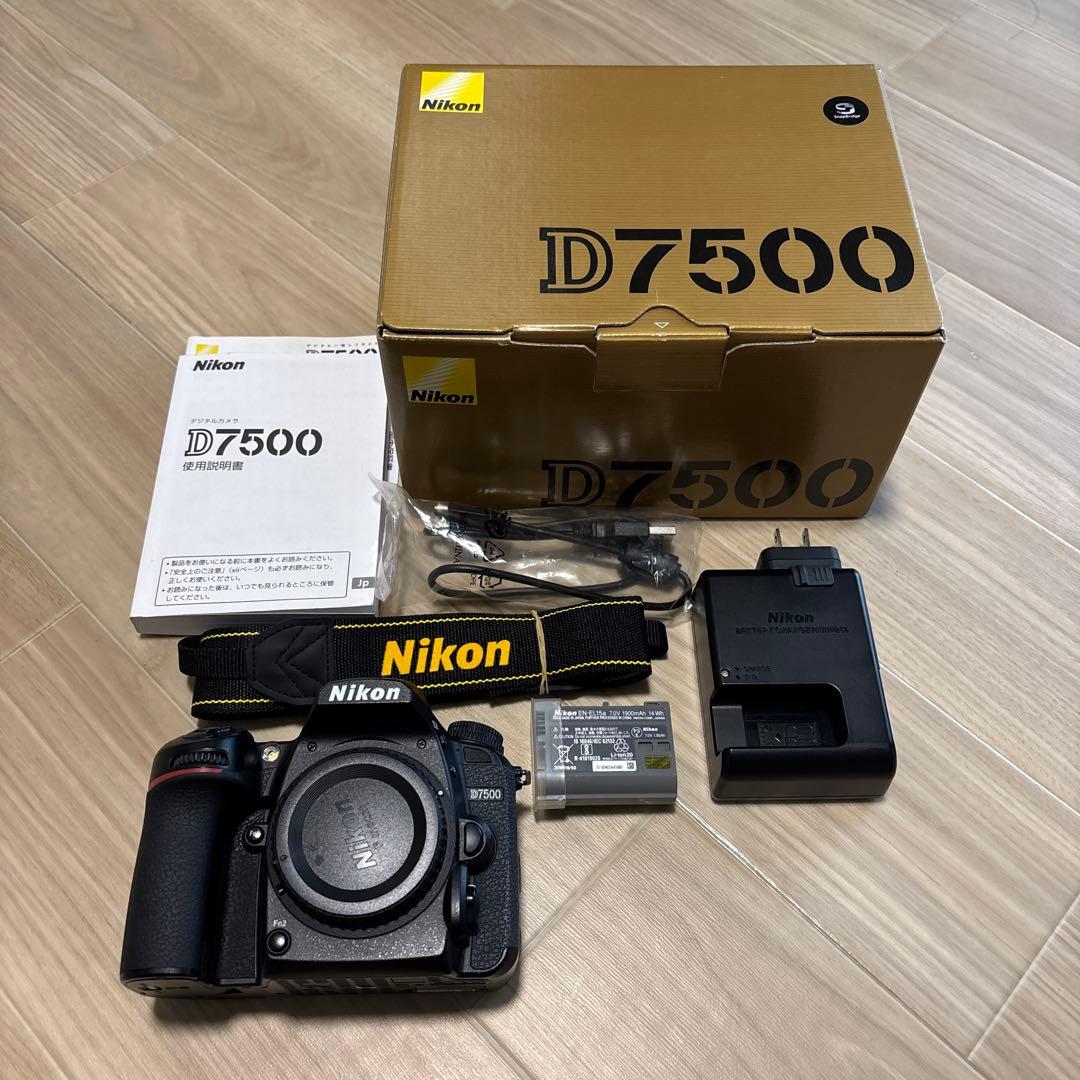 Nikon D7500 デジタル一眼レフカメラ本体のみ