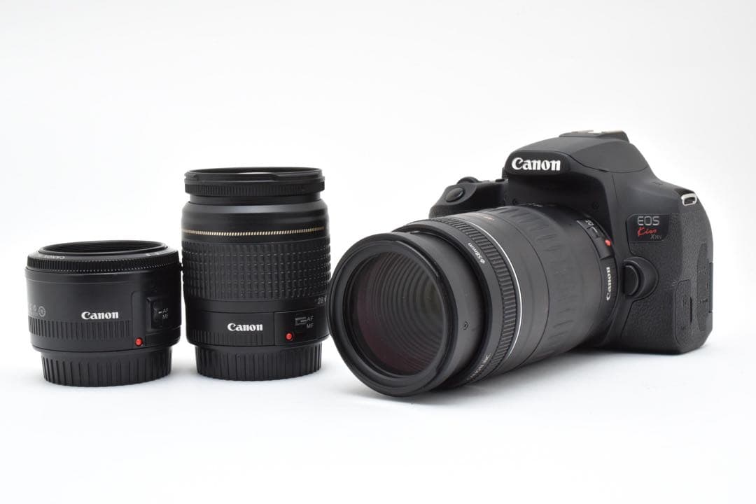 CANON EOS Kiss X10i標準&望遠&単焦点トリプルレンズセット