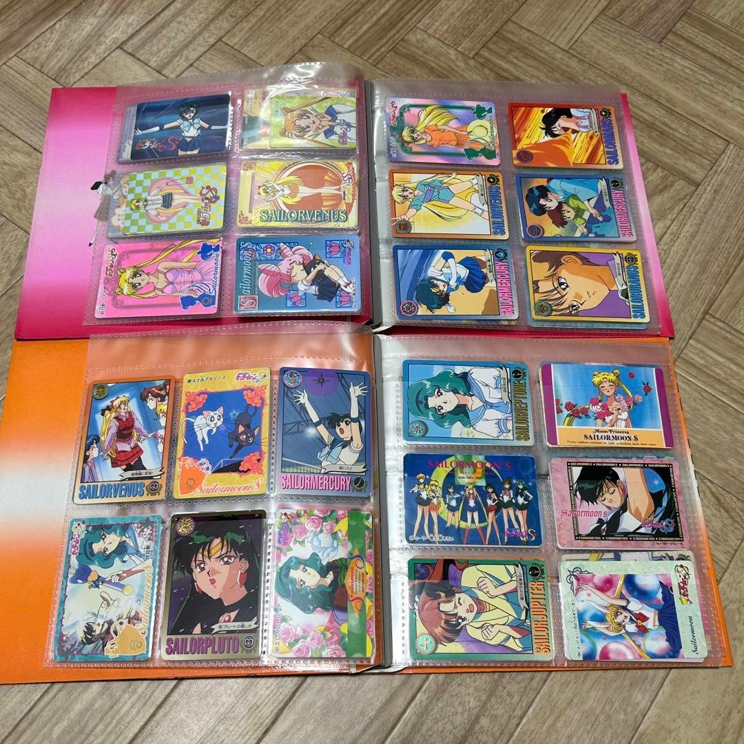週末限定値下げ！セーラームーン カードダス　ファイル2個　約100枚セット