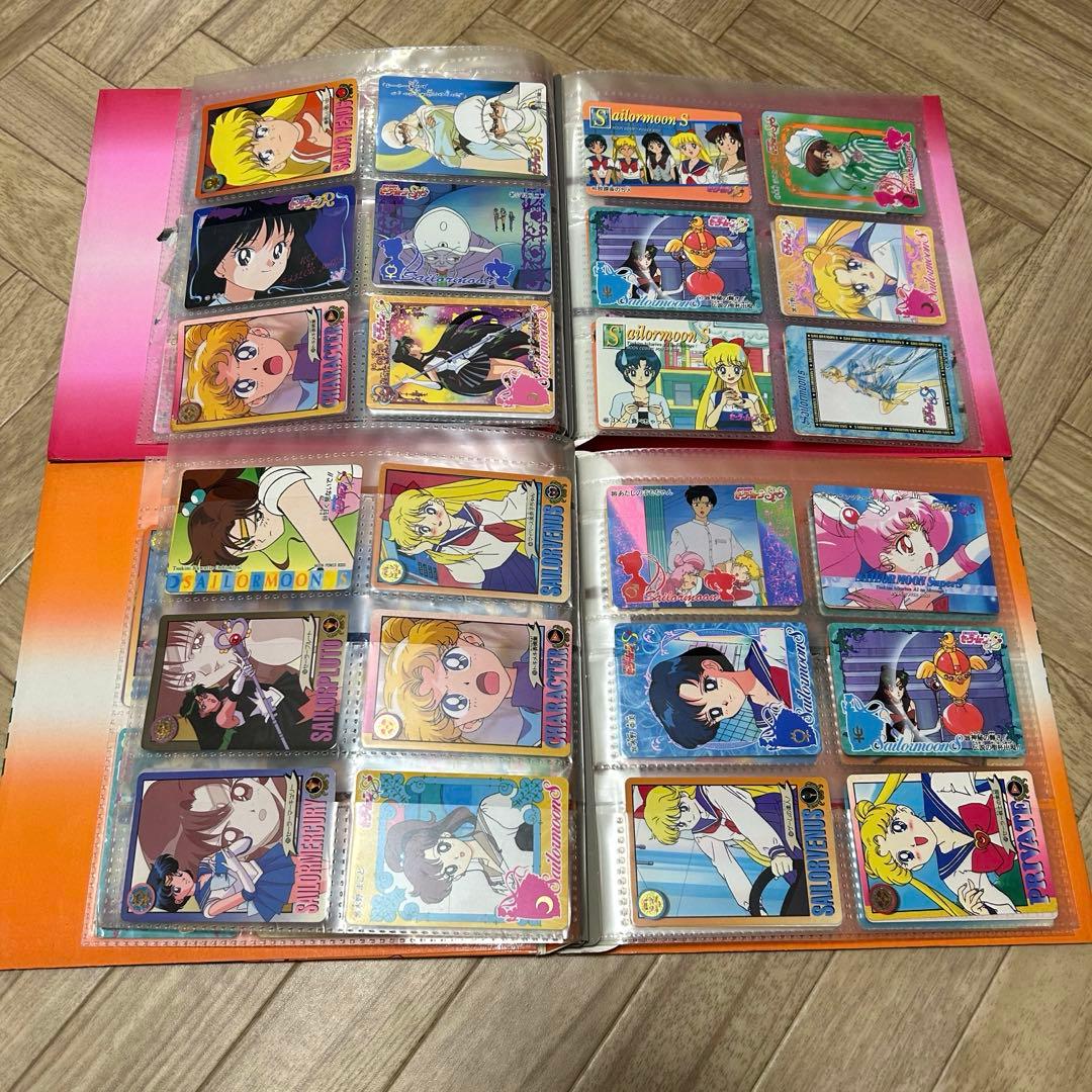 週末限定値下げ！セーラームーン カードダス　ファイル2個　約100枚セット