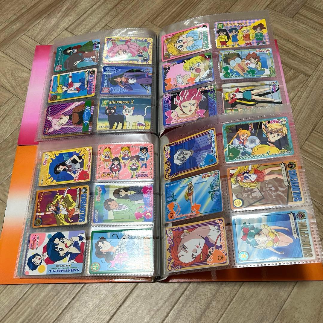 週末限定値下げ！セーラームーン カードダス　ファイル2個　約100枚セット