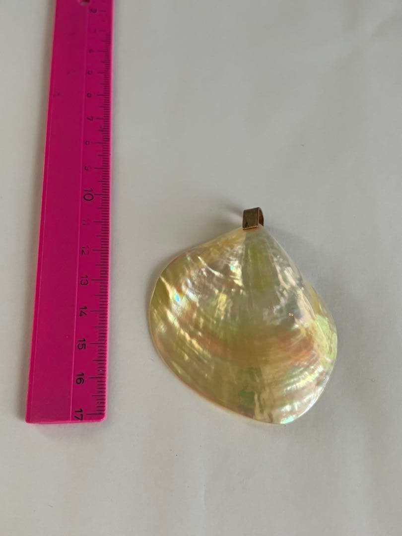 値下げageteアガットシェルチャーム