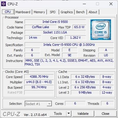 Windowsデスクトップ HP ProDesk 400 G6 i5-9500 NVMe Win11Pro