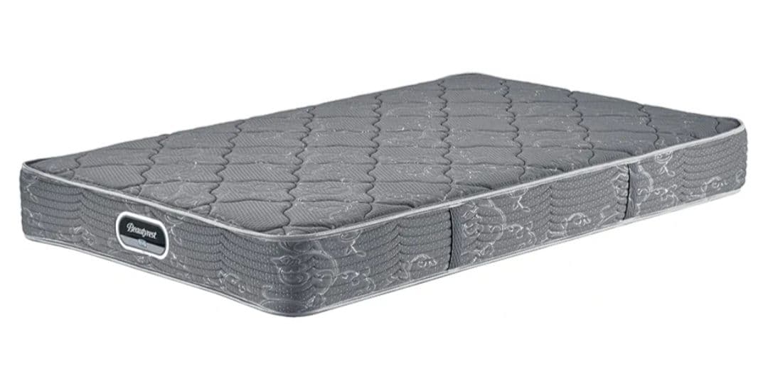 シモンズ ビューティレスト♡クイーンサイズ コイルマットレス グレー