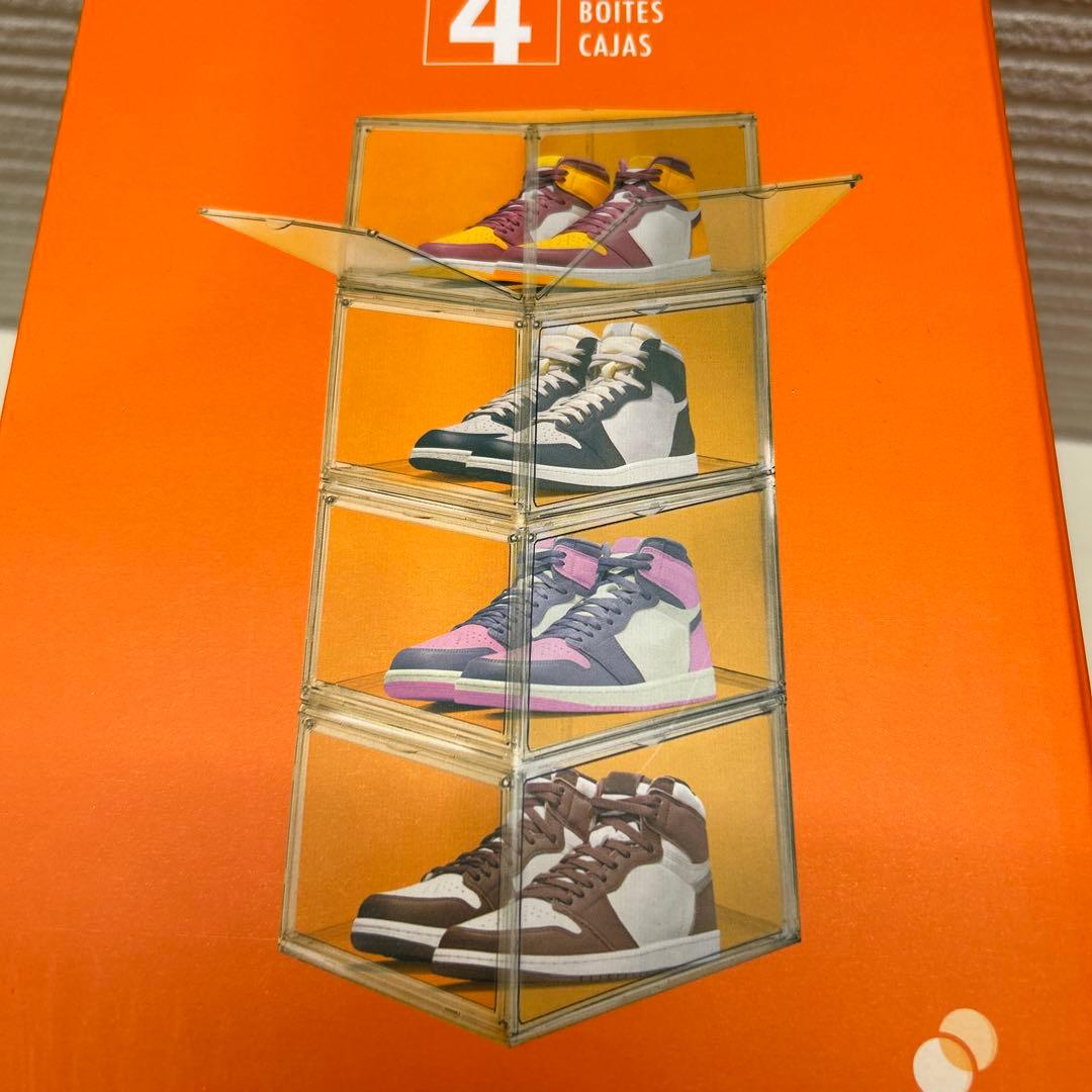 コストコ　シューズボックス 靴箱　4個入り2箱セット