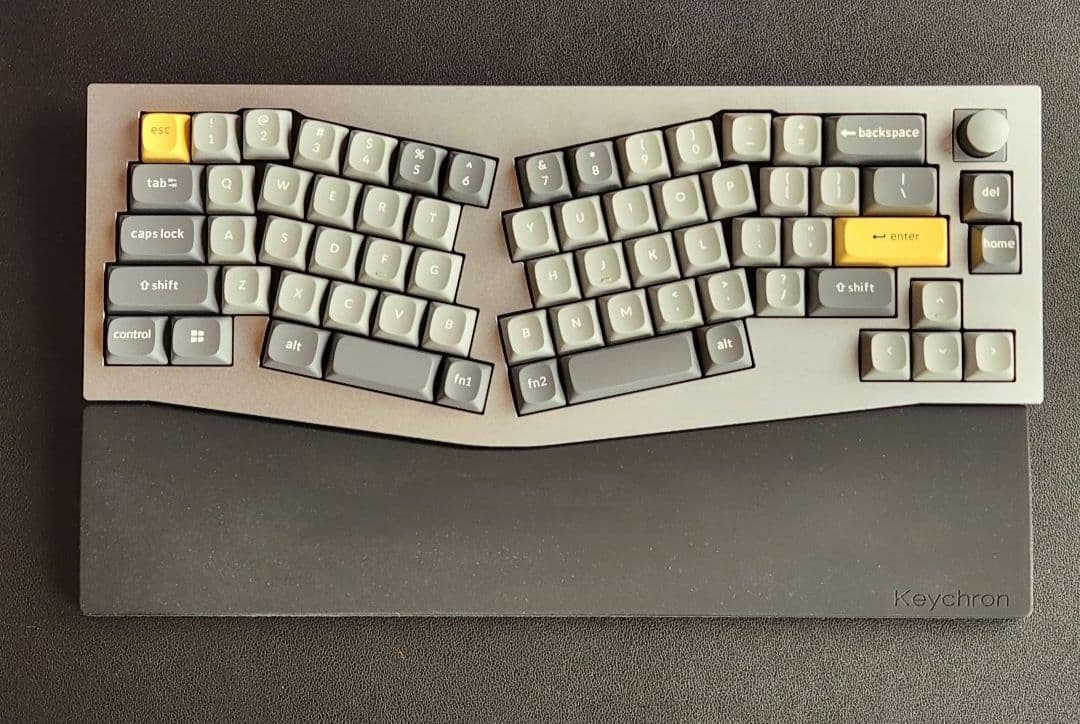 【美品 パームレスト付き】Keychron Q8 Knob Version 赤軸