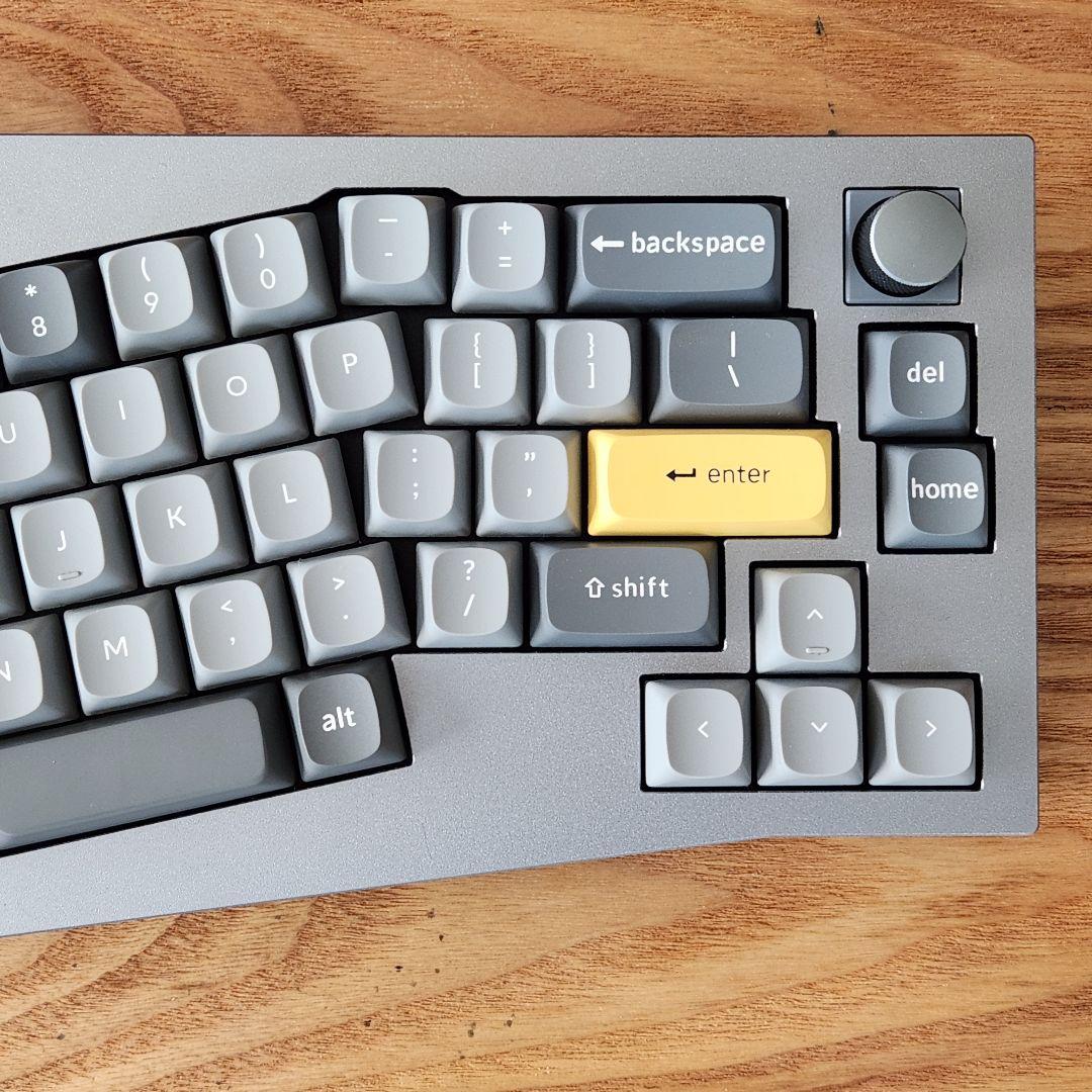 【美品 パームレスト付き】Keychron Q8 Knob Version 赤軸