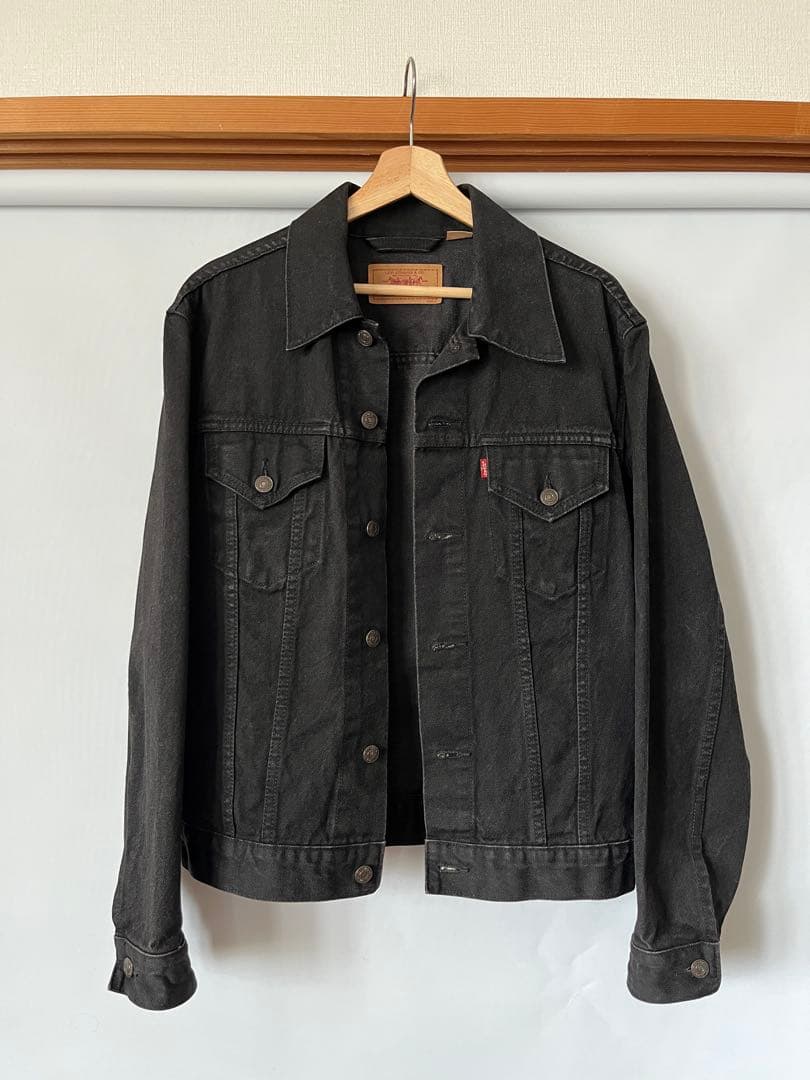 Levi's 70500 ブラック デニムジャケット M 黒 Gジャン