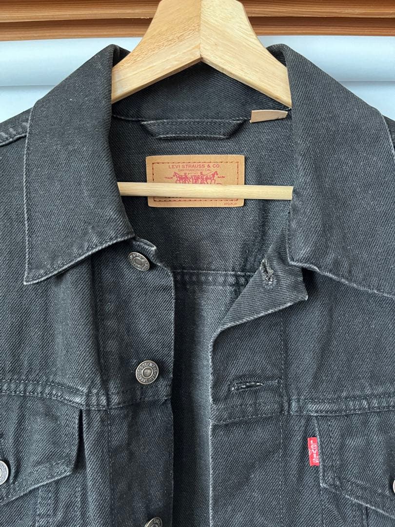 Levi's 70500 ブラック デニムジャケット M 黒 Gジャン