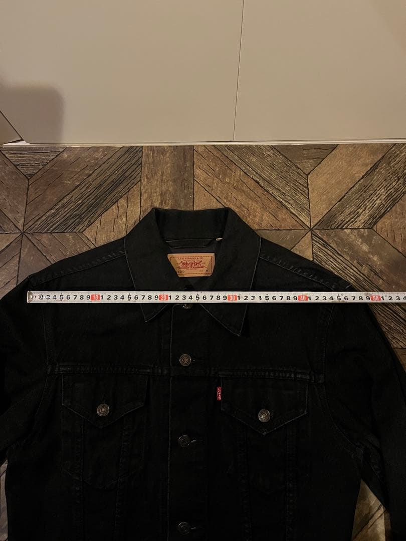 Levi's 70500 ブラック デニムジャケット M 黒 Gジャン