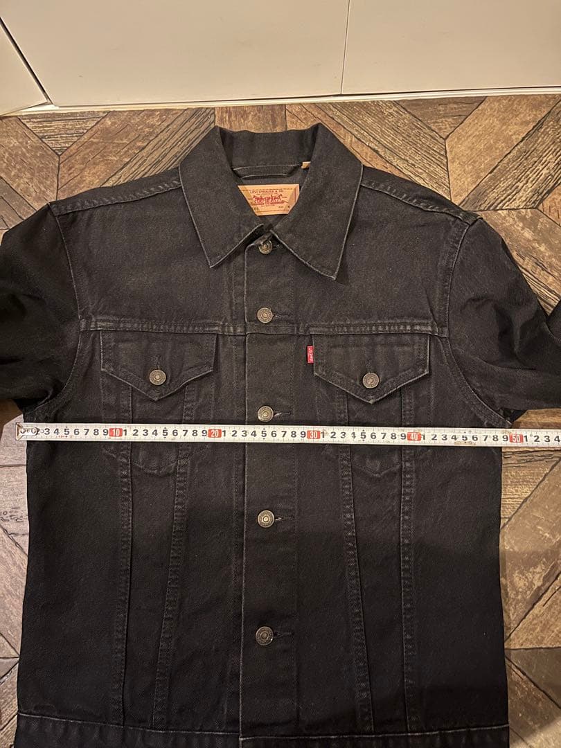 Levi's 70500 ブラック デニムジャケット M 黒 Gジャン