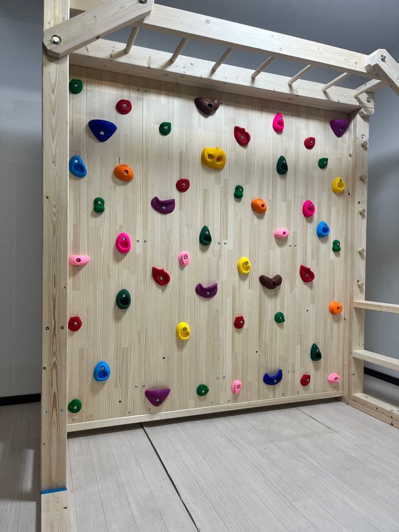 ダブリン　うんていタイプA 室内　全面ボルダリング　鉄棒