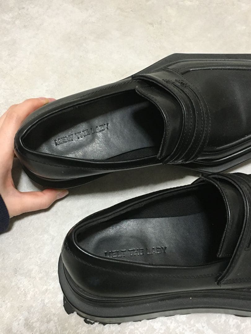 melt the lady square loafer 37メルトザレディ